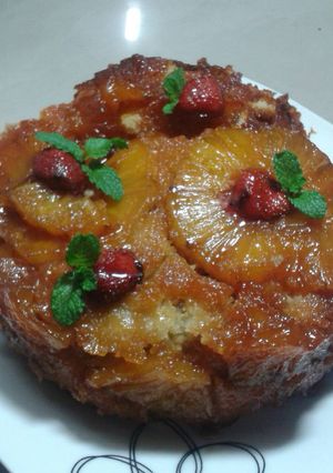 Una foto de Torta de piña