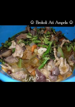 Foto resep Brokoli Ati Ampela 👌