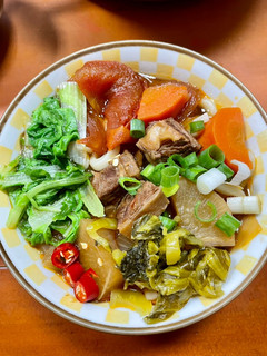 牛肉麵 的食譜成品照片