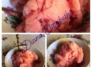 Una foto de Granita de sandía.🍉👩🏼‍🍳