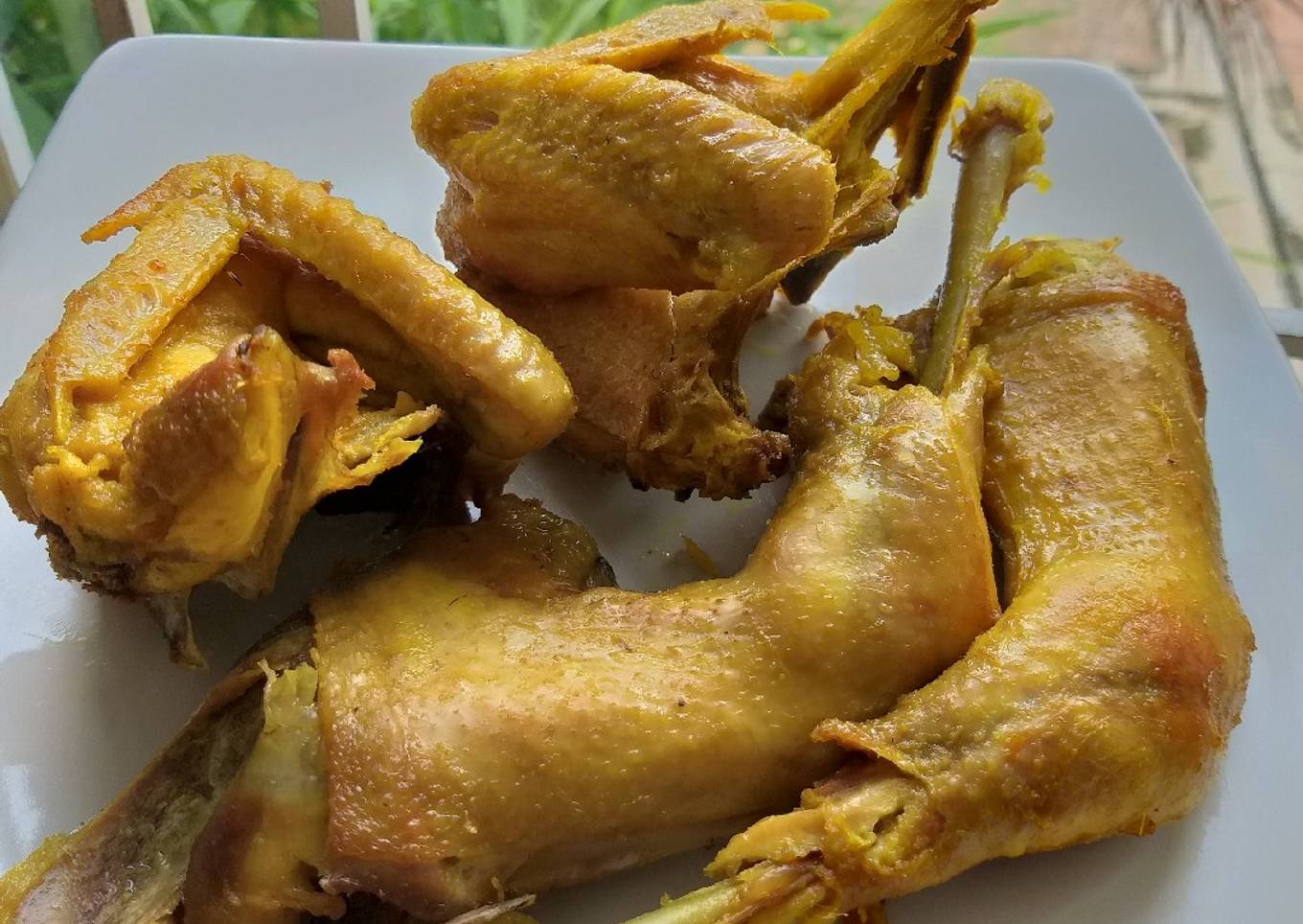 Ayam goreng basah