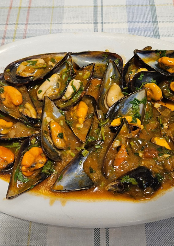Una foto de Mejillones a la marinera