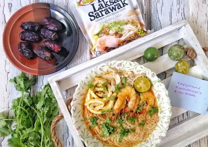 How to Prepare Delicious Laksa Sarawak #Phopbylinimohd