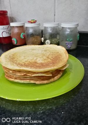 Una foto de Hotcakes de Avena fit/saludable
