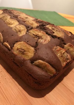 Una foto de Queque ChocoBanana (fácil)
