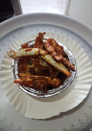 A picture of Crab fry.
