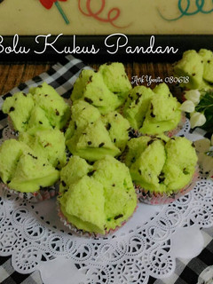 Foto resep BOLU KUKUS MEKAR PANDAN 🌿🌿 (1 telor)