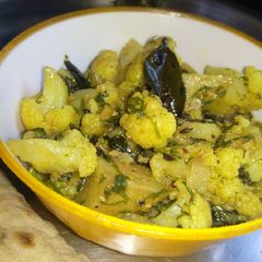 A picture of Gobhi-Aloo subzi.