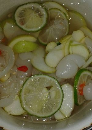 Foto resep Asinan rambutan+apel hijau