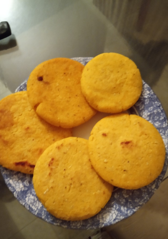 Una foto de Arepas de Maíz pilao