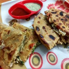 A picture of Quesadilla - Indian Style(both veg and non-veg type).