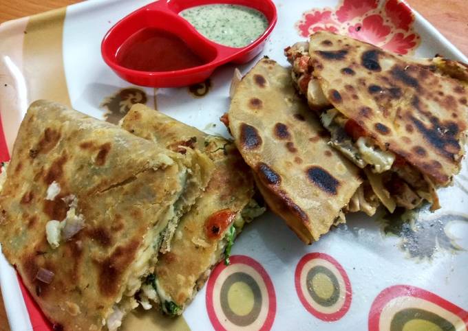 Quesadilla - Indian Style(both veg and non-veg type)