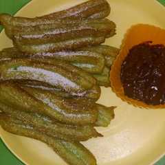 Churros pandan রেসিপির প্রধান ছবি
