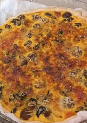 Une photo de Tarte aux épinards