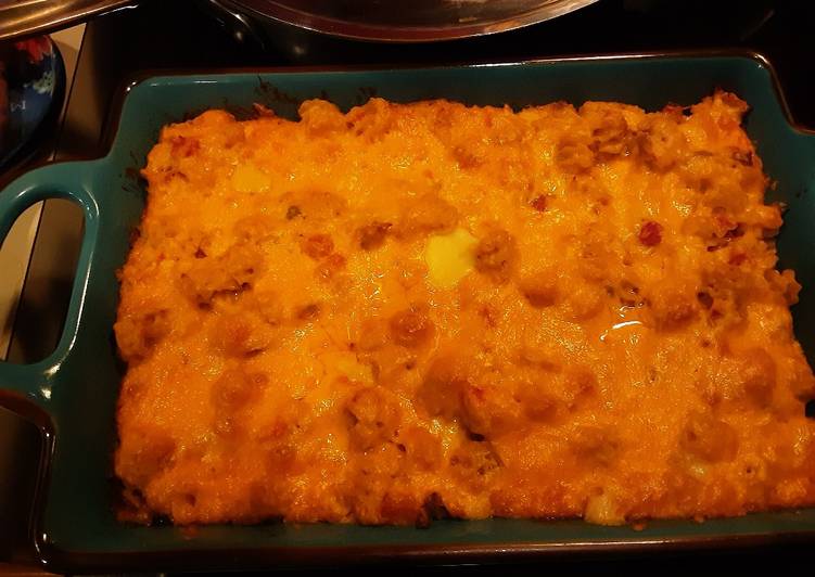 Recipe of Favorite Joes&#39; chicken mac &amp; cheese