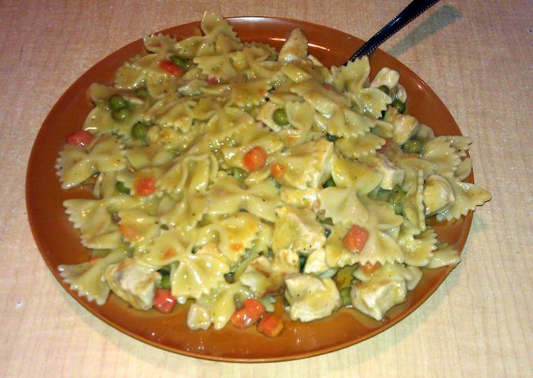 Recipe of Homemade chicken and pasta