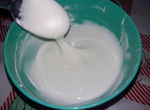 Una foto de Glasé para budín y Pan dulce