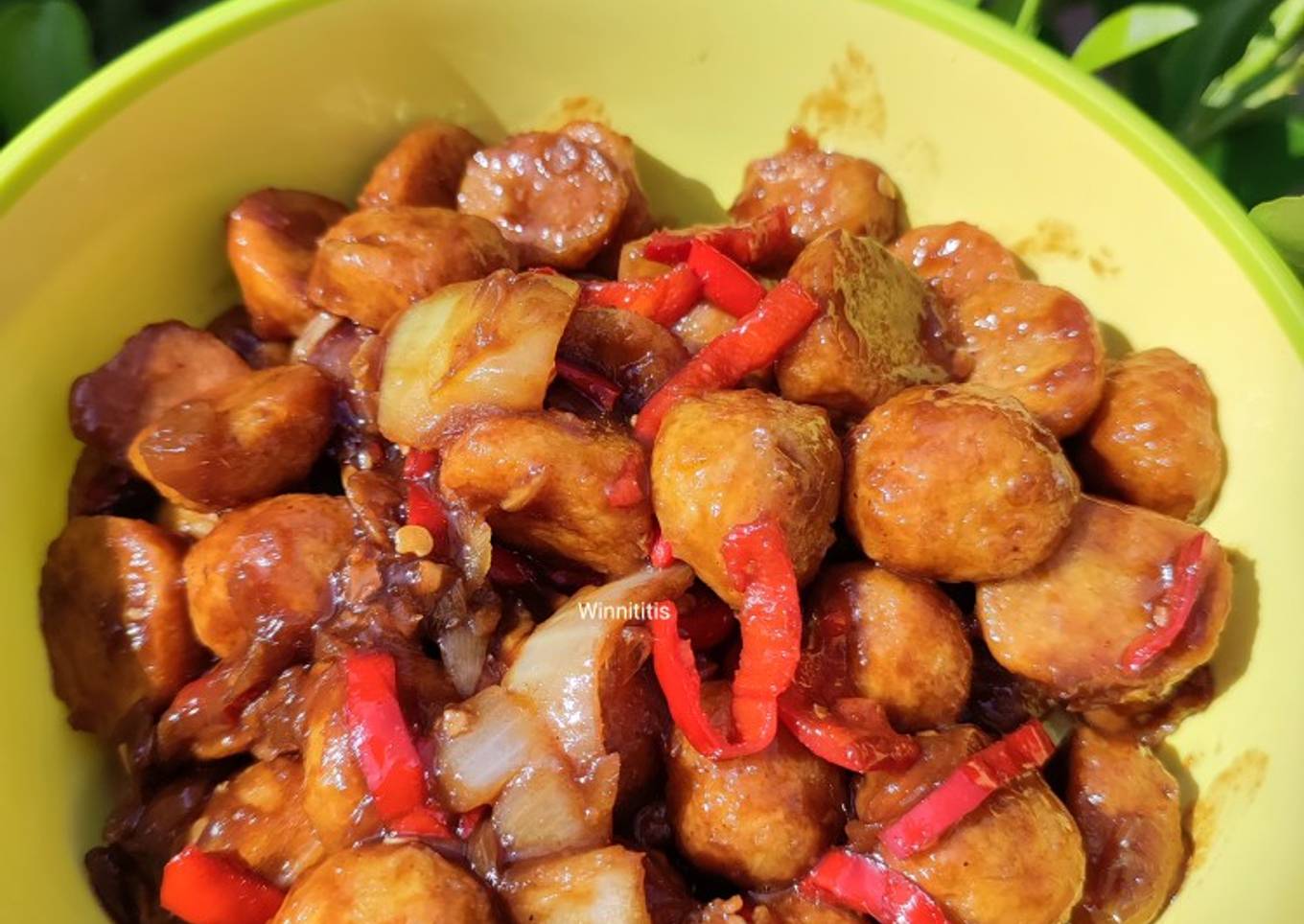 Bakso Tempe Teriyaki