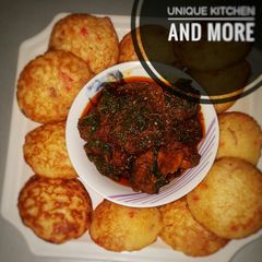 A picture of Spicy Semolina masa.