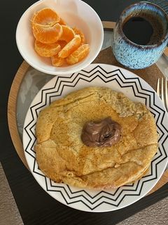 صورة لوصفة بان كيك شوفان صحي لذيذ