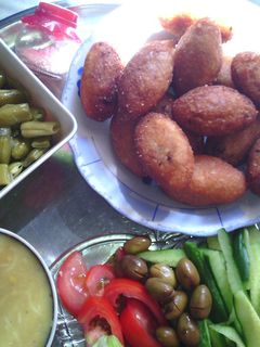 صورة لوصفة طريقة عمل كبة الرز العراقية