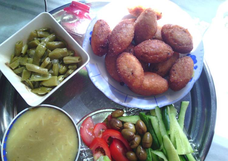 طريقة عمل كبة الرز العراقية