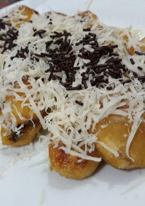 Foto resep Pisang bakar keju
