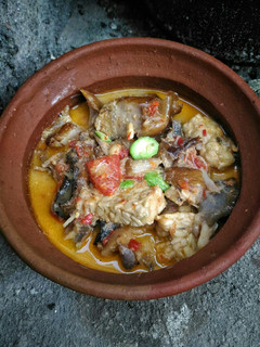 Foto resep Mangut pari asap