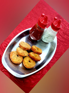 عکسی از دستور ناگت مرغ