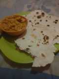 Paratha kilat + Kare macaroni