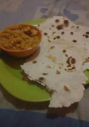 Foto resep Paratha kilat + Kare macaroni