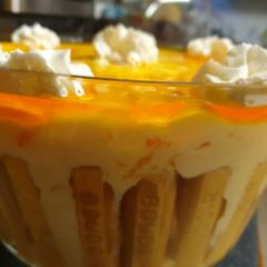 A picture of Mango mousse.