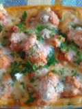 Coliflor con salsa de tomate