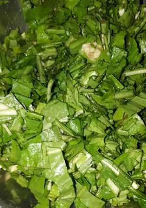 Una foto de Ensalada de radicheta