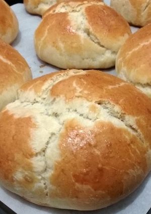 Una foto de Pan para hamburguesas