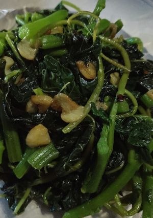 Foto resep Tumis bayam