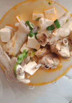 Foto resep Sup ceker tahu