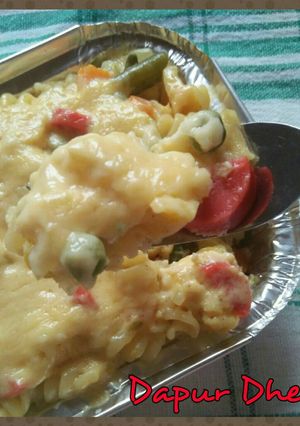 Foto resep Macaroni Schotel Kukus Simpel