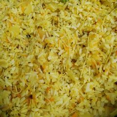 A picture of Poha healthy breakfast.