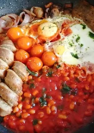 A picture of 1 Pan English Breakfast.