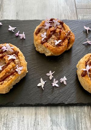Mogyorós orgonás csiga recept fotója