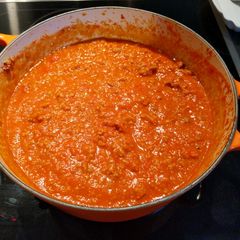A picture of Pasta saus.