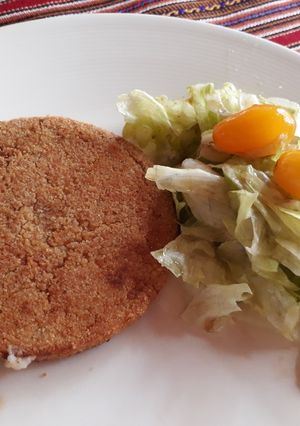 Una foto de Milanesas de soja para vegetarianos
