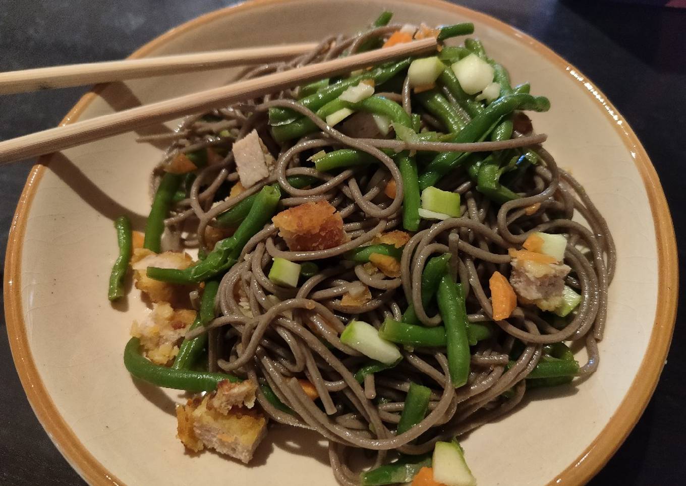 Recipe of Homemade Salade de soba aux légumes