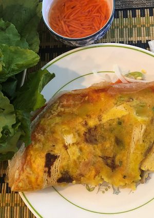 Hình của món Bánh xèo Cali.