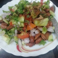 A picture of Chatpata Rajma Salad.