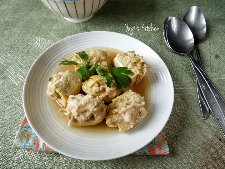 Cara Gampang Membuat Resep  Tahu Kukus Isi Ayam yang Menggugah Selera, Enak Banget