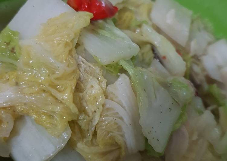 Tumis Sawi Putih 🥬