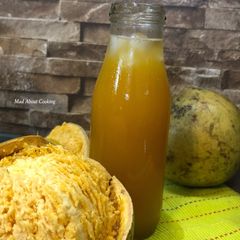 A picture of Bael Sharbat (Woodapple Cooler)- Summer Drink.