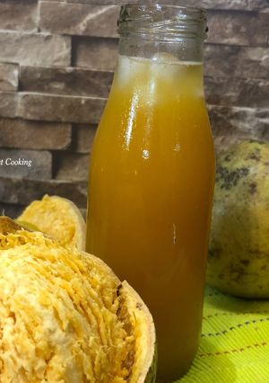 A picture of Bael Sharbat (Woodapple Cooler)- Summer Drink.